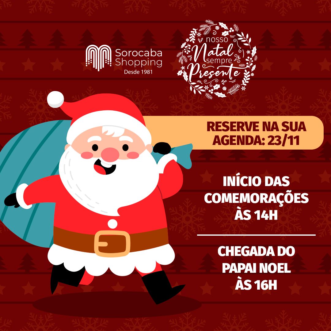 🎅Chegada do Papai Noel🎄